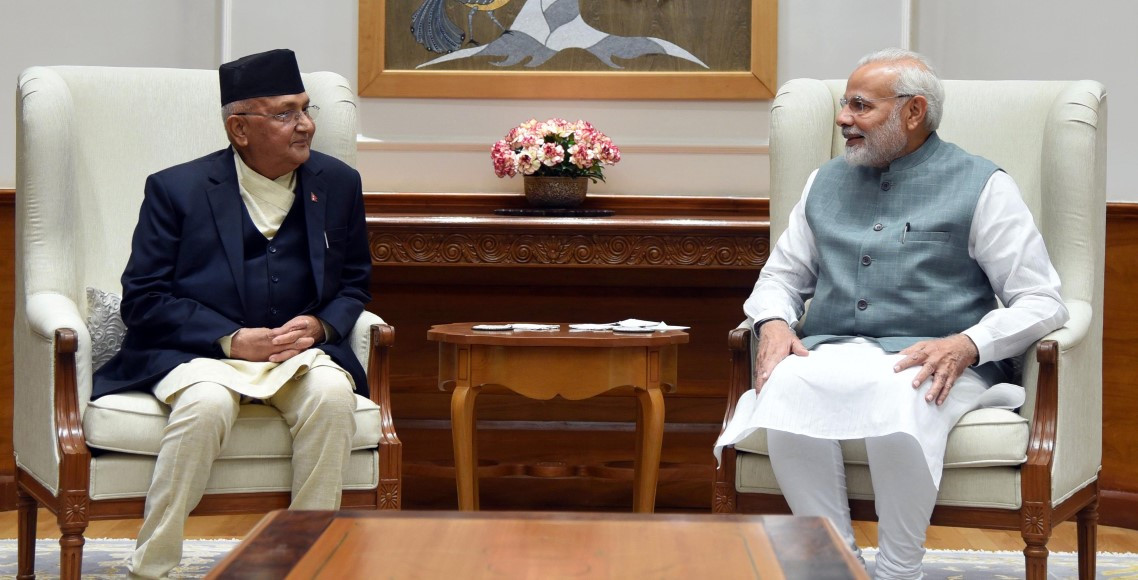 ओली–मोदी भेट भोलि