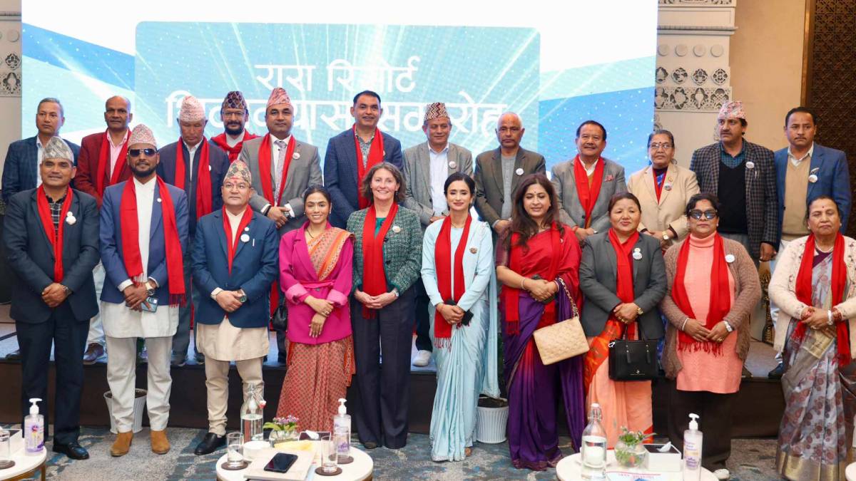 रारा रिसोर्ट शिलान्यास