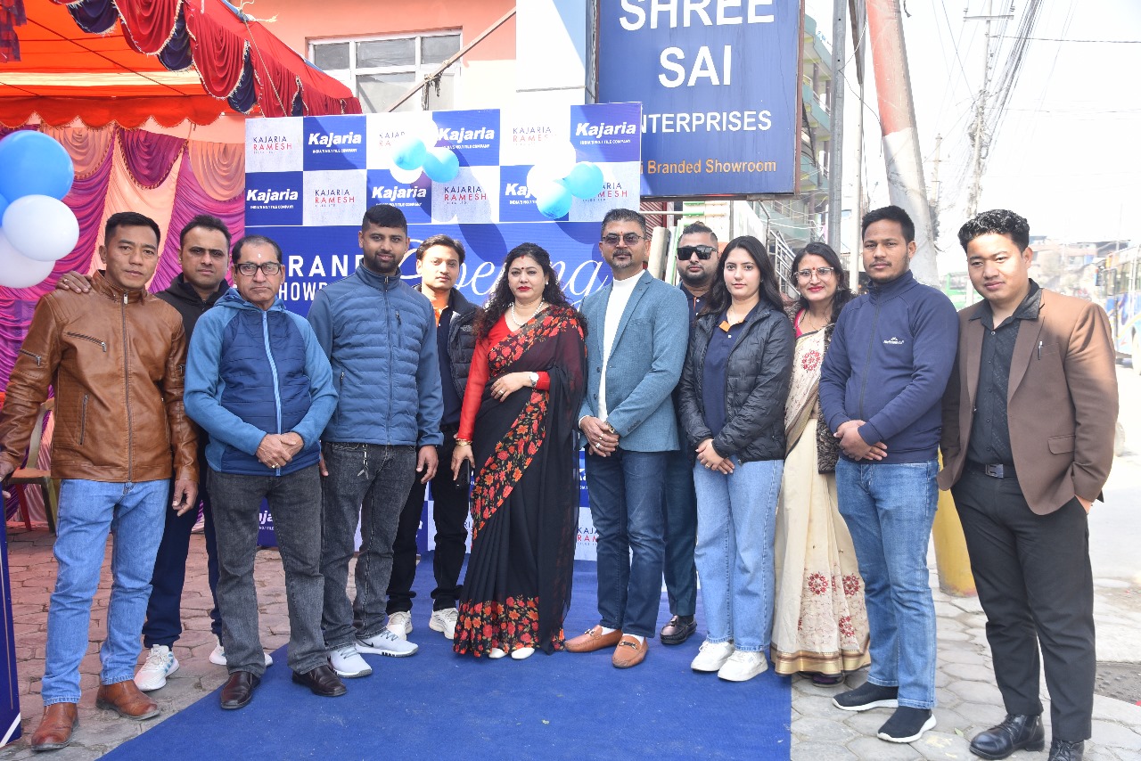 कजारिया टाइलको सोरुम काठमाडौंको सतुंगलमा