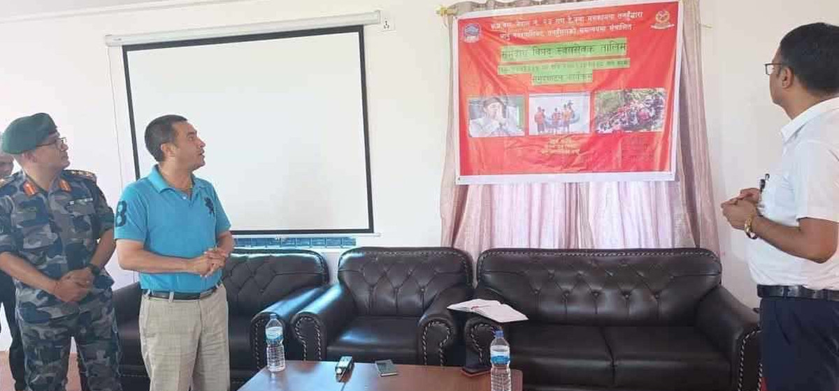 सशस्त्रले डेढ लाख बढी विपद् सूचक समूह गठन गर्ने