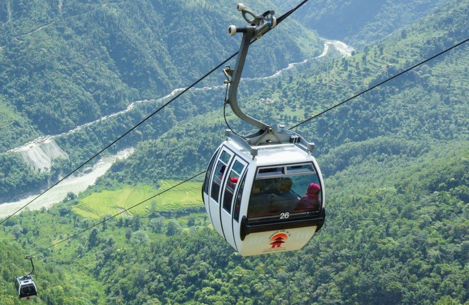 मनकामना केबलकार आज र भोलि बन्द