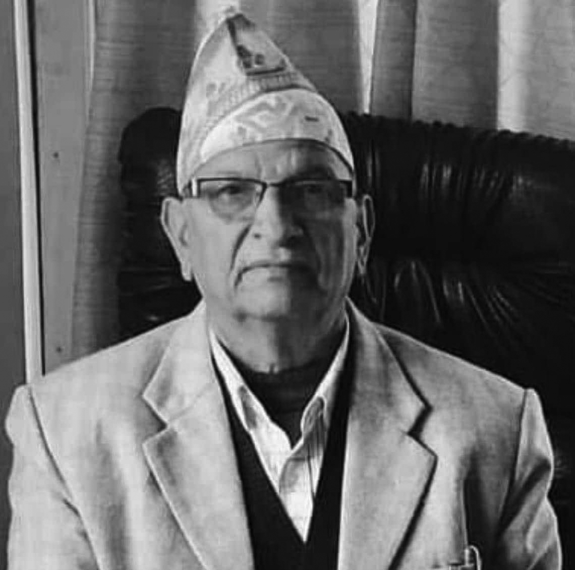 पुराना व्यवसायी शर्माको निधन