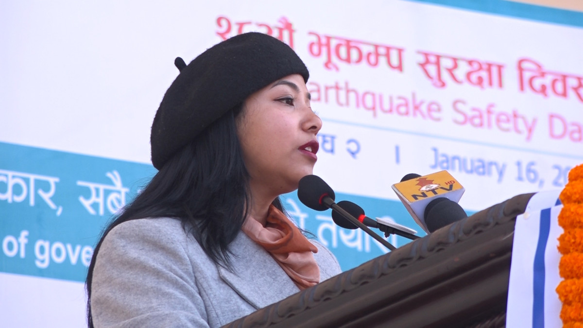संरचना निर्माण गर्दा रैथाने प्रविधिमा जोड दिनुपर्छः सुनिता डंगोल