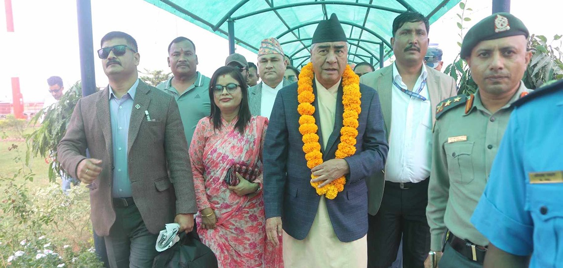 हाम्रा साथीलाई मुद्दा लाग्दा हामीले कहिल्यै होहल्ला गरेनौं : सभापति देउवा