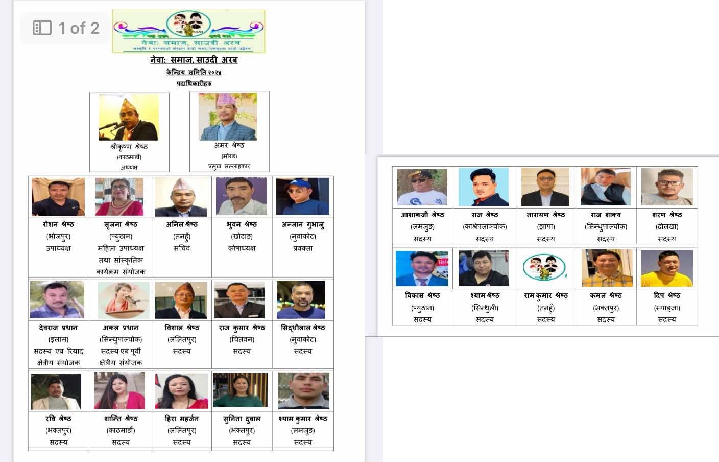 नेवाः समाज साउदी अरबको नयाँ कार्यसमिति चयन