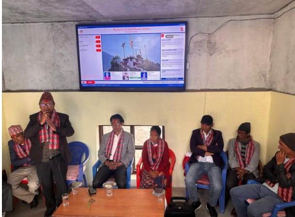 त्रिपुरासुन्दरीमा जिल्लामै पहिलो डिजिटल नागरिक वडापत्रको सुरुवात 