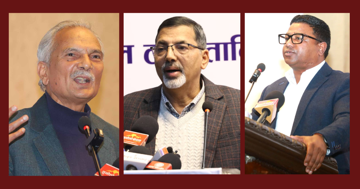 यस्तो छ प्रलोपाका नेता बाबुराम, जनार्दन र सन्तोषको भनाइ