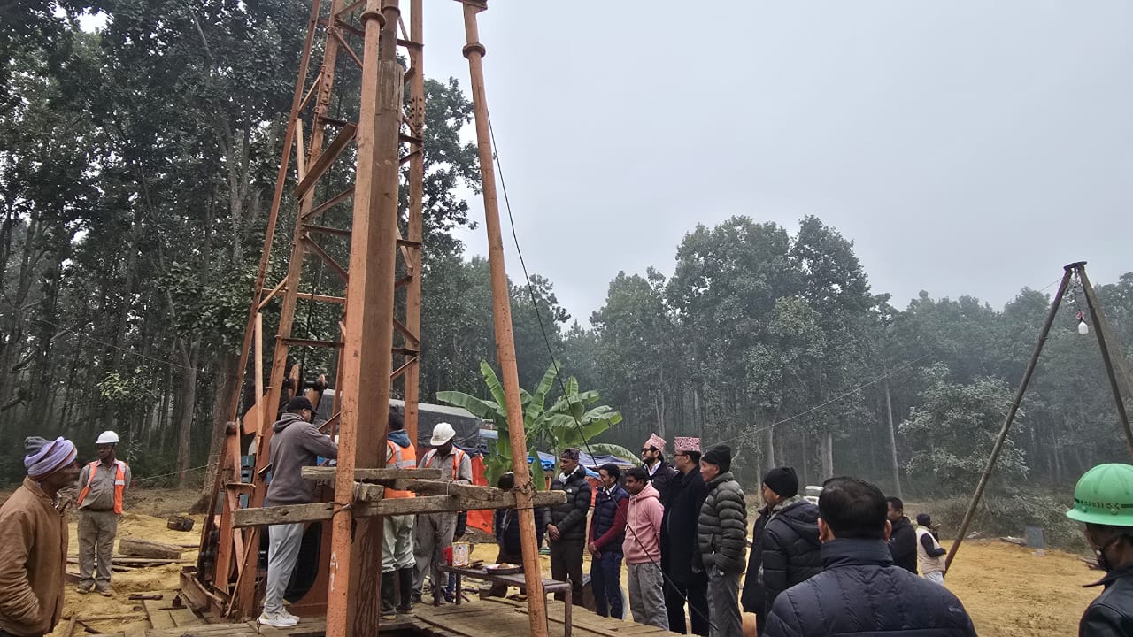 लहानमा अलपत्र खानेपानी आयोजनाको काम पुनः सञ्चालन