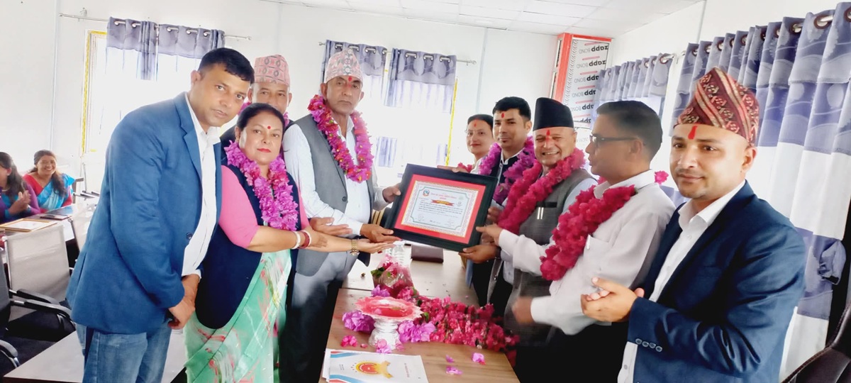शितगंगा नगरपालिका पूर्ण खोप सुनिश्चितता पालिका घोषणा