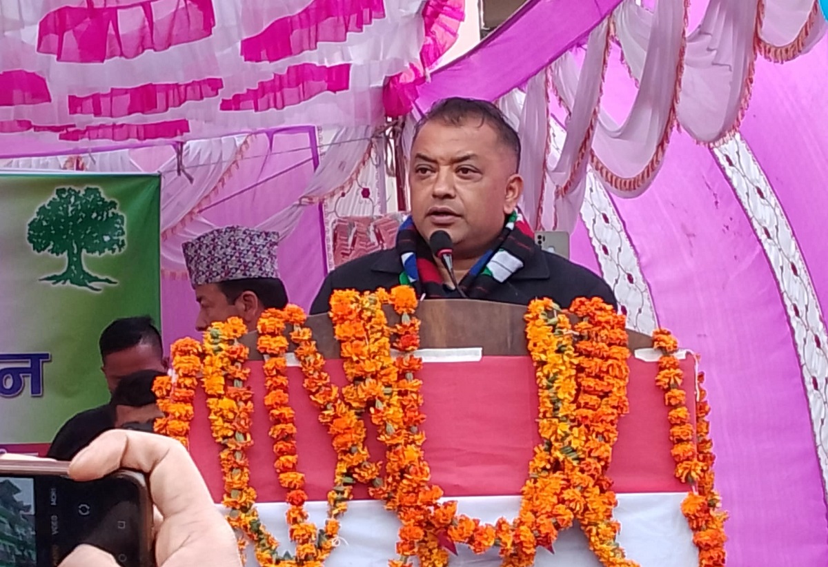 कांग्रेस–एमाले सरकार आगामी चुनावसम्म जान्छः महामन्त्री थापा