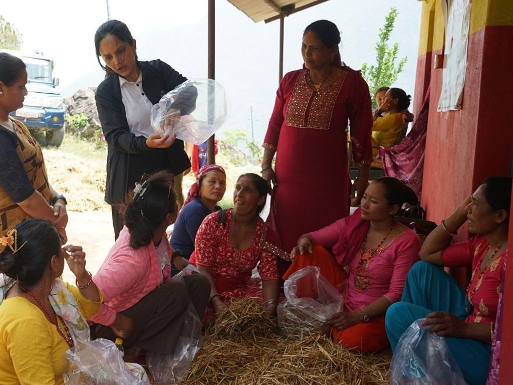 म्याग्दीमा ‘आमा समूहसँग उपमेयर’ कार्यक्रम