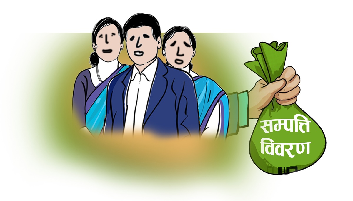 ३ हजार बढीले बुझाएनन् सम्पत्ति विवरण