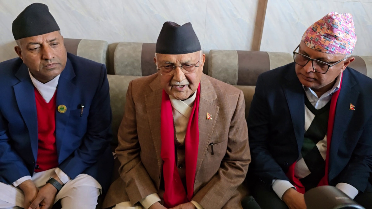 झापा-५ कुनैपनि हिसावले निर्वाचनको इपिसेन्टर होइन : ओली